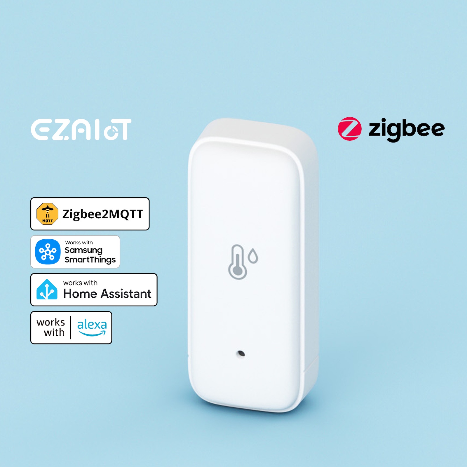 Smart Home Zigbee 3.0 - Tuya Smart Zigbee 3.0 온도 습도