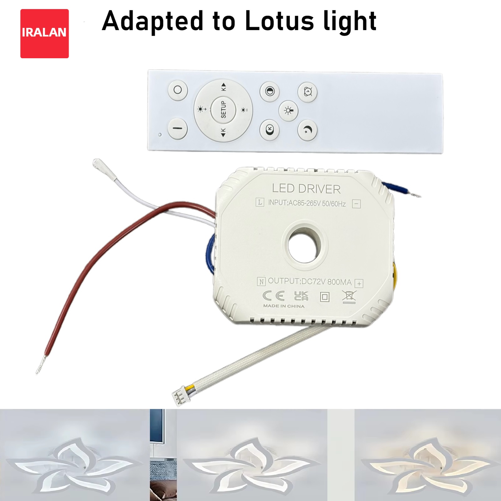 Smart Home Ventilation - 천장 조명 드라이버 홈 스마트 조명