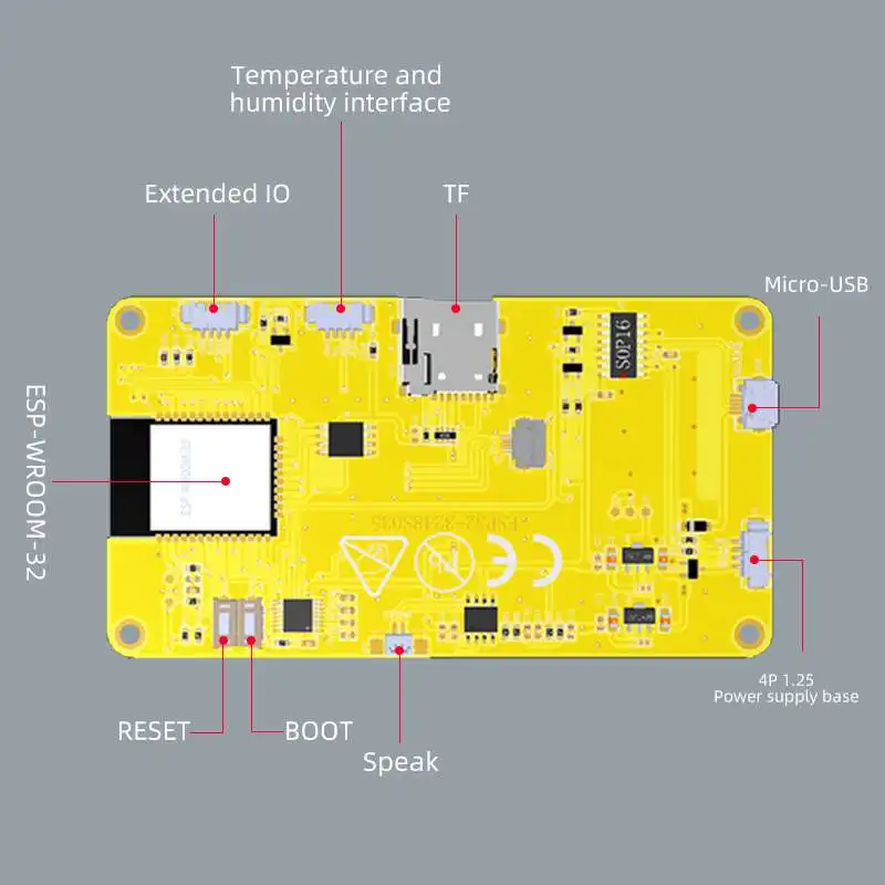 Smart Home Esp32 - ESP32-3248S035 3.5인치 스마트 LCD 디스플레이 모듈