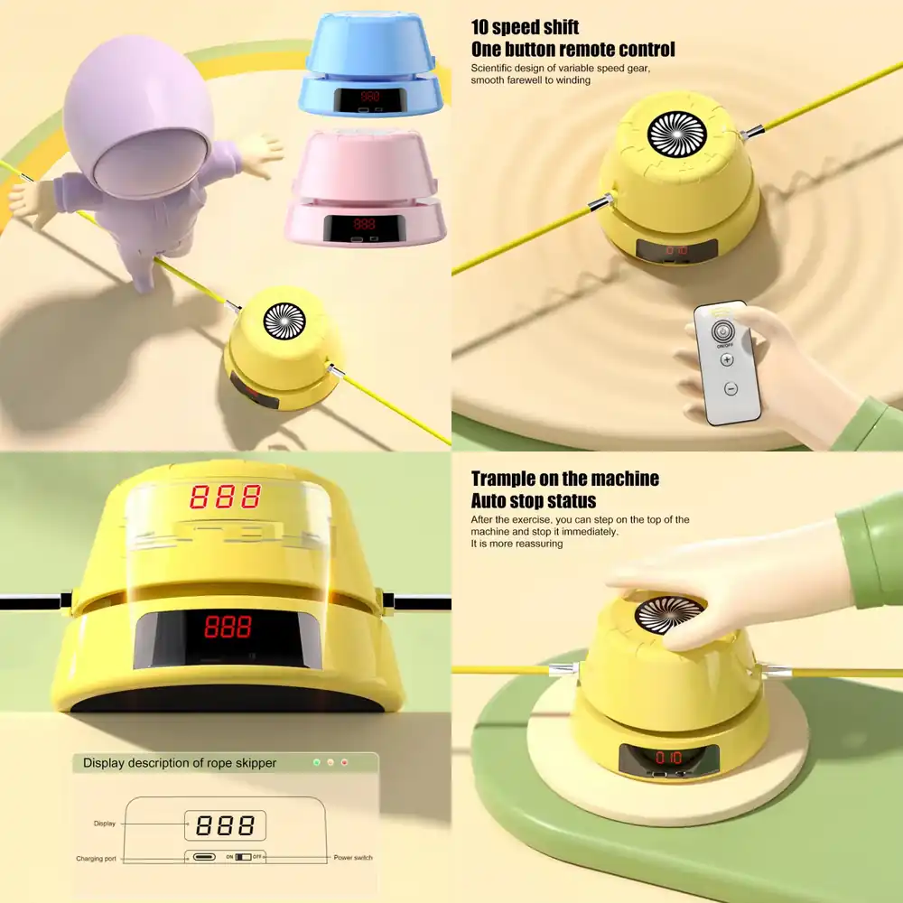 Smart Home Controller - WAP01 스마트 전동 줄넘기 기계 자동