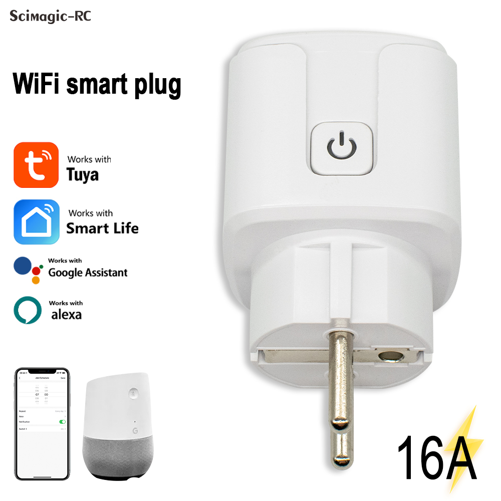Wifi Smart Plug - 투야 스마트 플러그 WiFi 소켓 16A