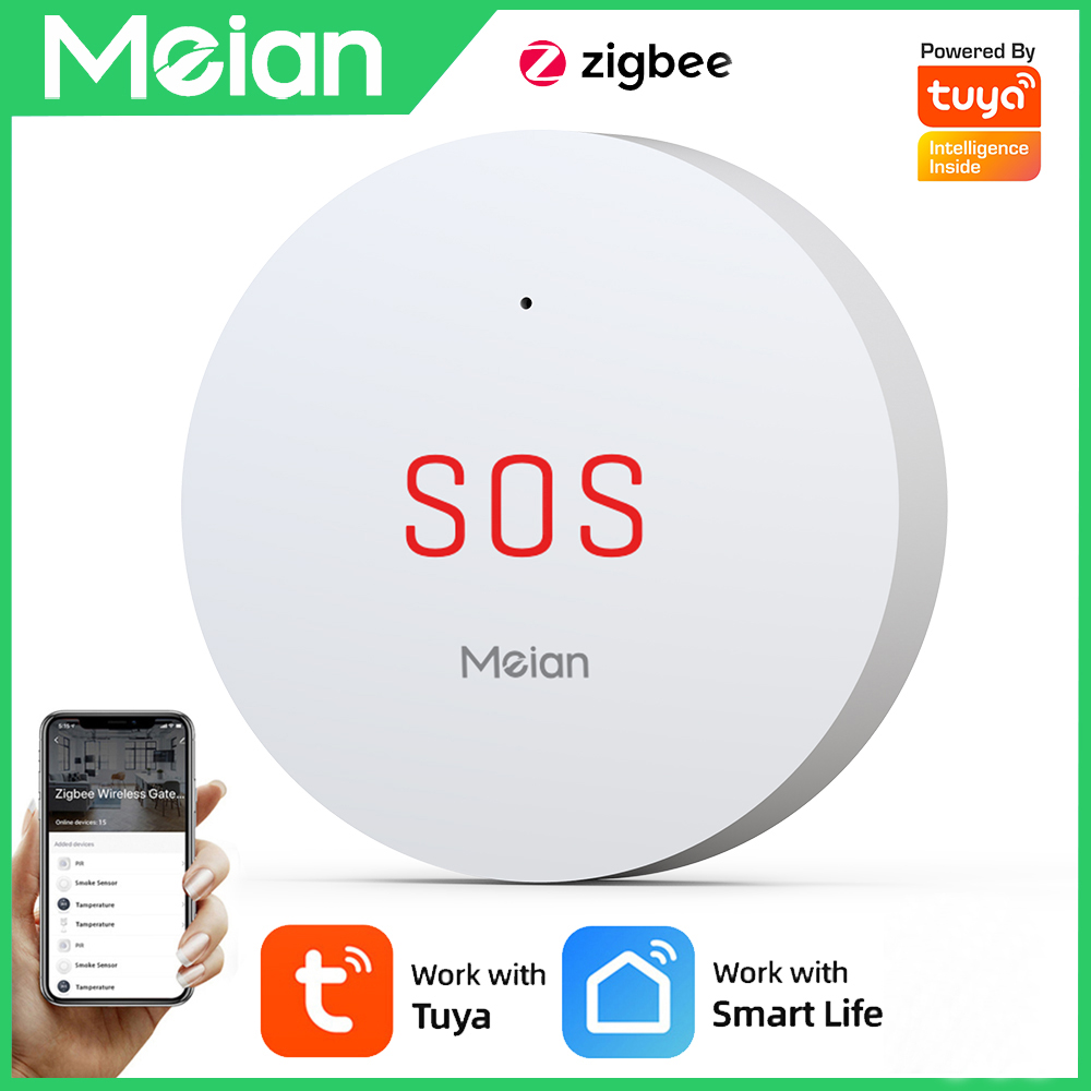 Smart Home Website - Zigbee 투야 SOS 비상 버튼, 홈