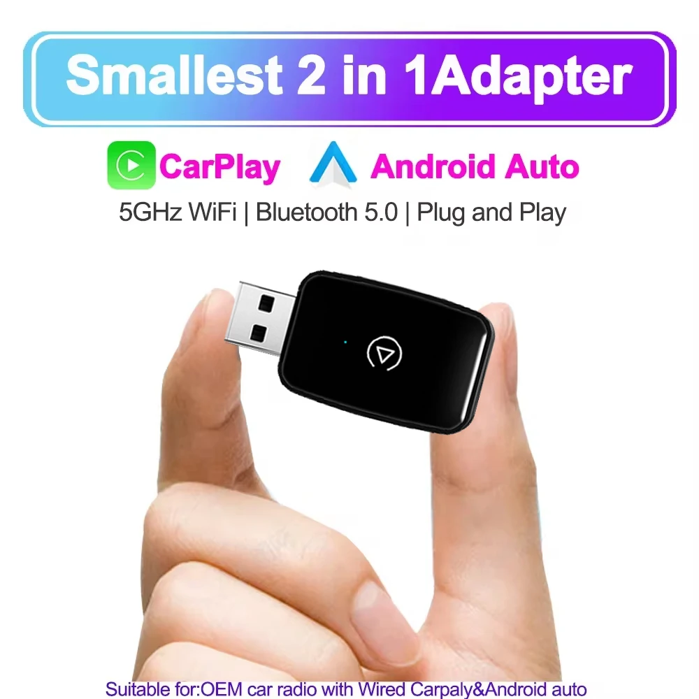 Wifi Smart Plug - 2025 신형 무선 카플레이 안드로이드 오토