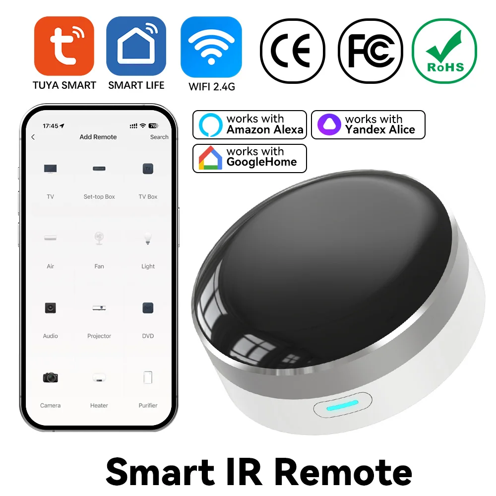 Smart Home Ventilation - YFK WiFi 스마트 IR 블래스터 범용