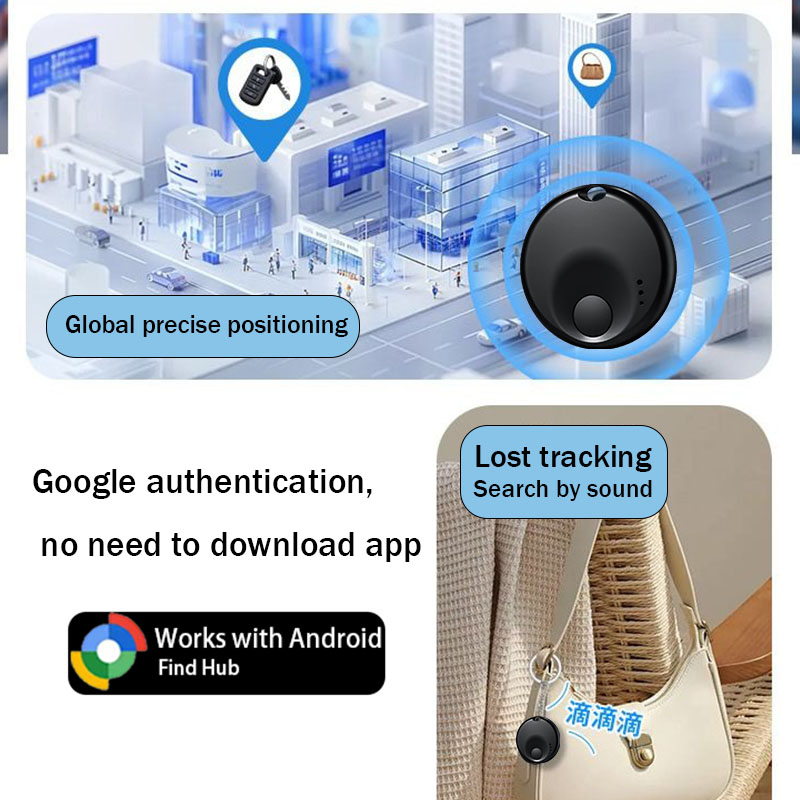 Smart Home Hub Xiaomi - 안드로이드 폰용 미니 분실 방지 태그,