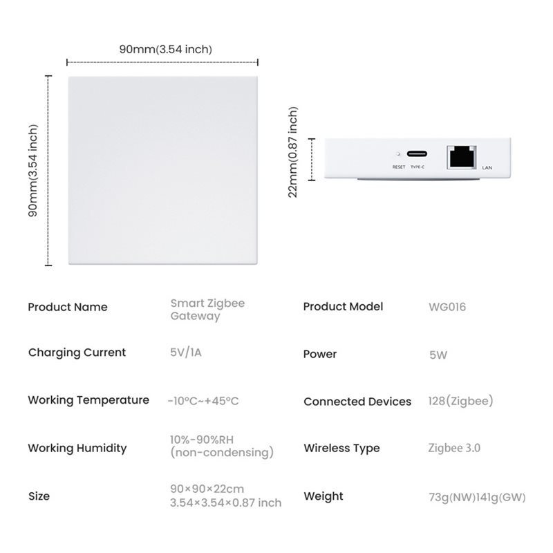 섬세한 질감-투야 지그비 스마트 게이트웨이 스마트 홈  - Smart Home Hub Device 리뷰 및 가격