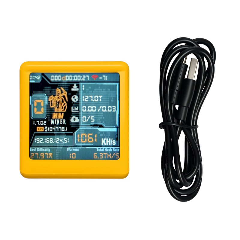 컴퓨터 괴짜를위한 BTC 솔로 복권 광부 스마트 TV  - Smart Home Esp32 리뷰 및 가격
