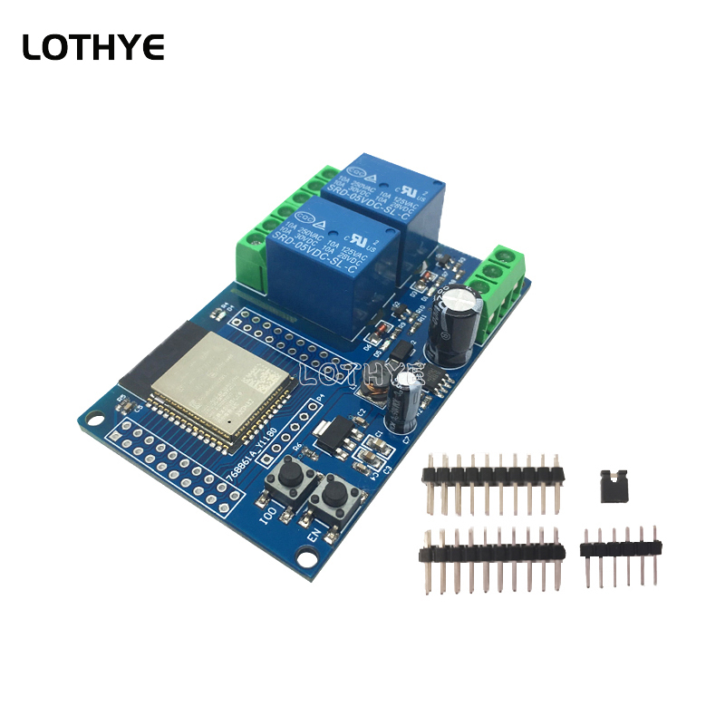 ESP32 듀얼 채널 Wifi 블루투스 릴레이 모듈 보 - Smart Home Esp32 리뷰 및 가격