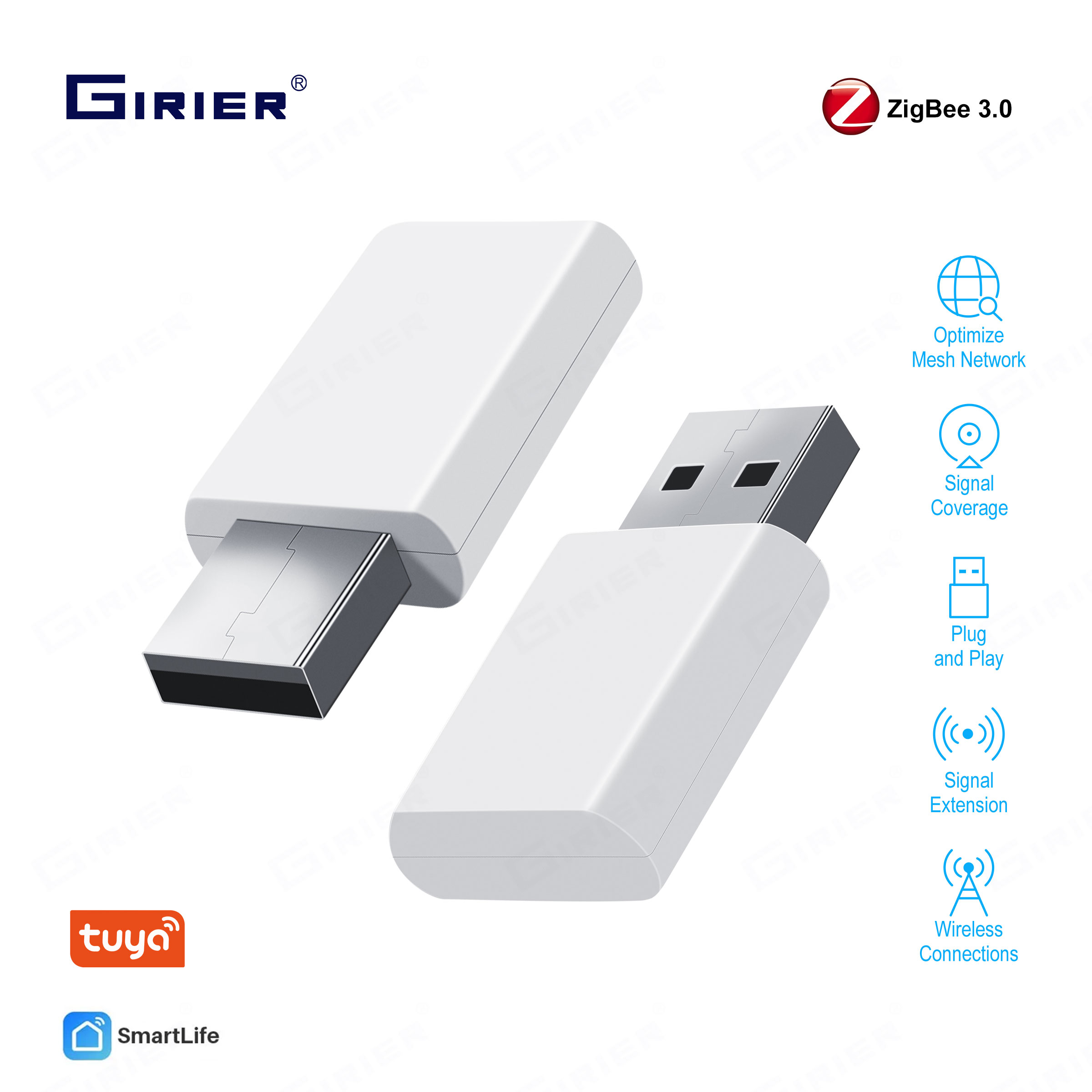 GIRIER-ZigBee 리피터 앰프 USB 신호 확장 - Smart Home Hub Device 리뷰 및 가격