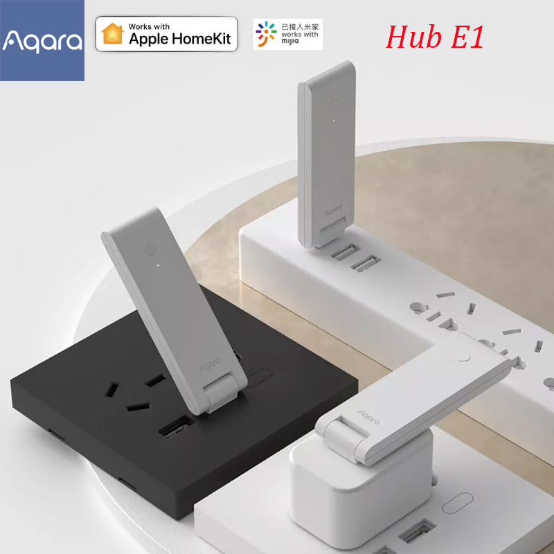 Aqara E1 스마트 게이트웨이 지그비 USB 포트  - Smart Home Hub Xiaomi 리뷰 및 가격