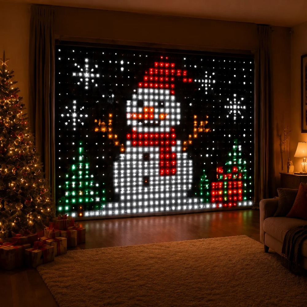 LED 픽셀 커튼 조명 블루투스 앱 제어 RGB 스마트 - Smart Home Controller 리뷰 및 가격