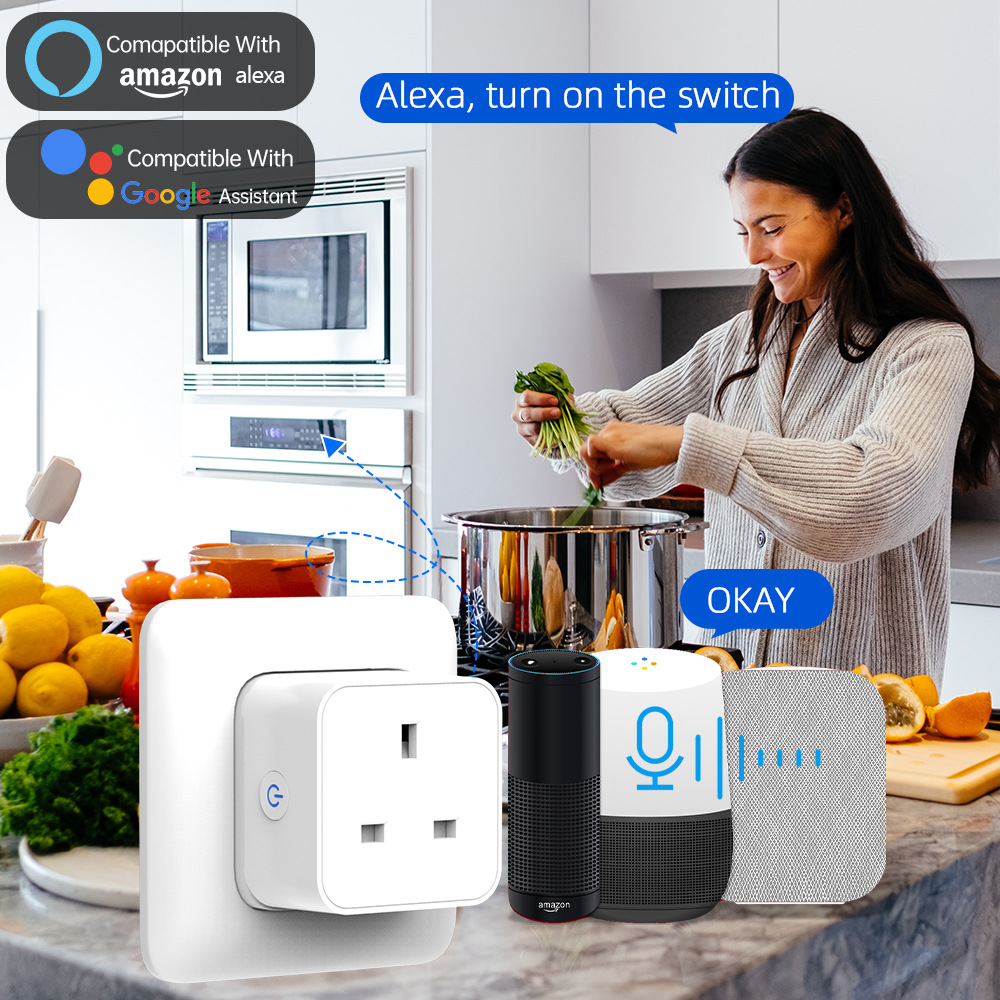 Tuya 스마트 소켓 16A/20A WiFi 또는 Zi - Wifi Smart Plug 리뷰 및 가격