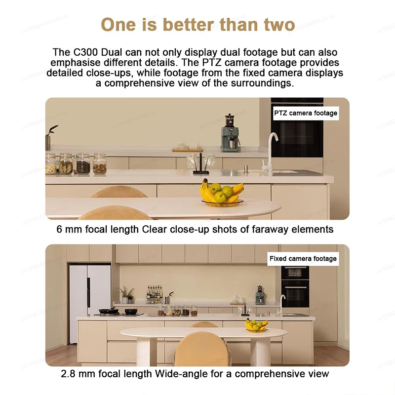 XIAOMI 스마트 카메라 C300 듀얼 카메라 버전, - Smart Home Network Rack 리뷰 및 가격