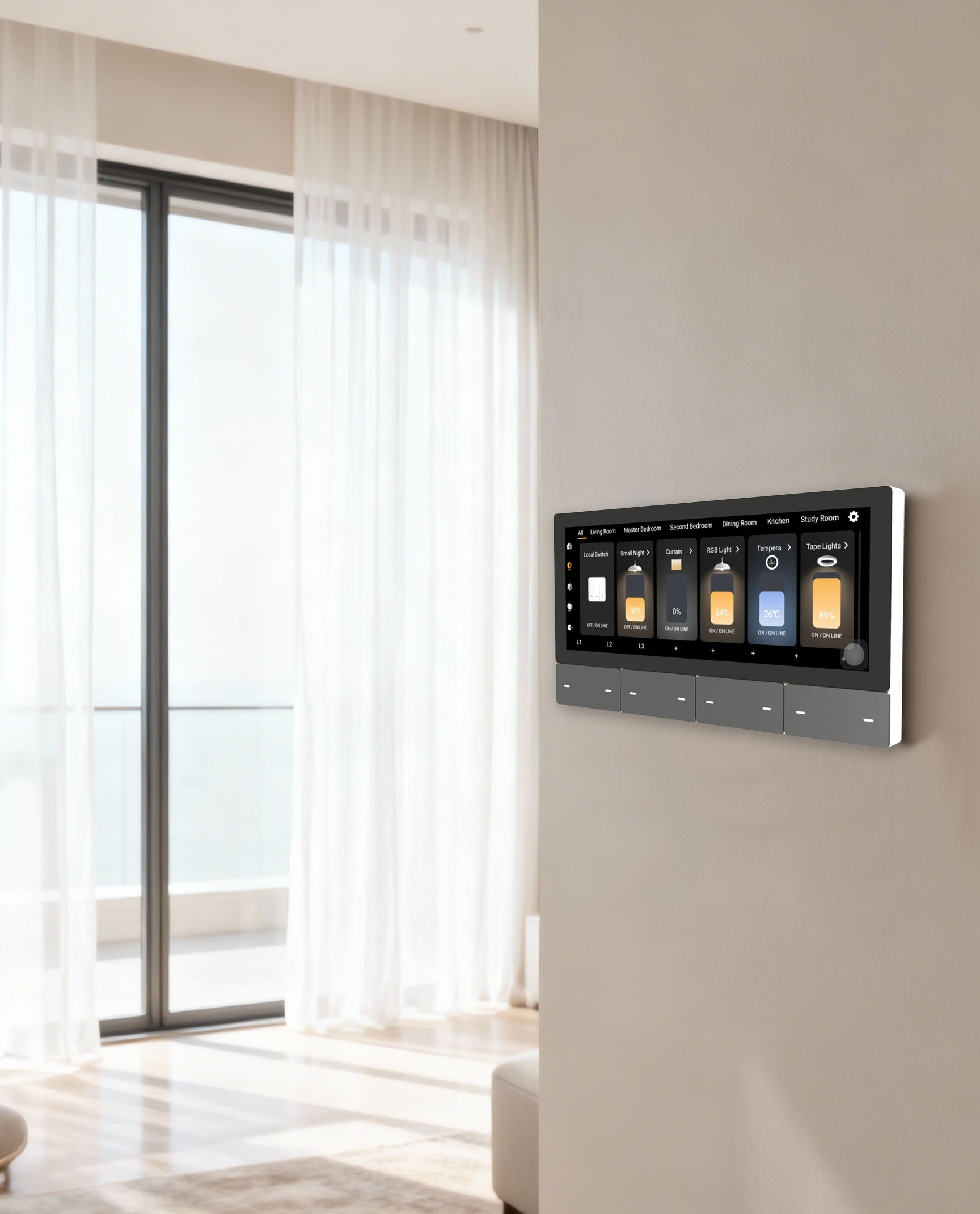F5 투야 UK 터치스크린 뮤직 플레이어 호스트 스마트 - Smart Home Controller 리뷰 및 가격