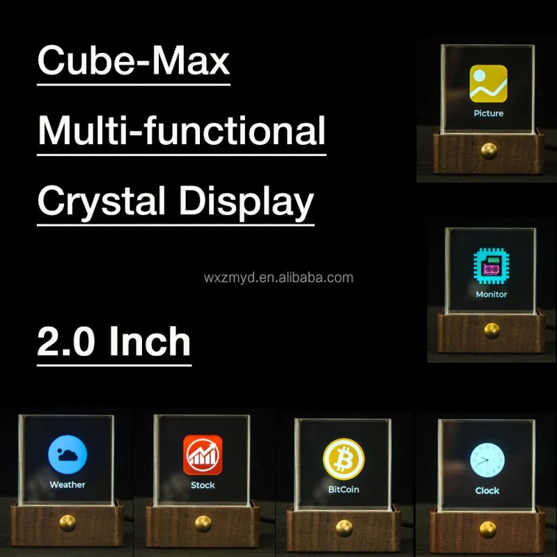 스마트 홀로그램 대형 시계 홀로그래픽 전자 이미지 큐브 - Smart Home Network Rack 리뷰 및 가격
