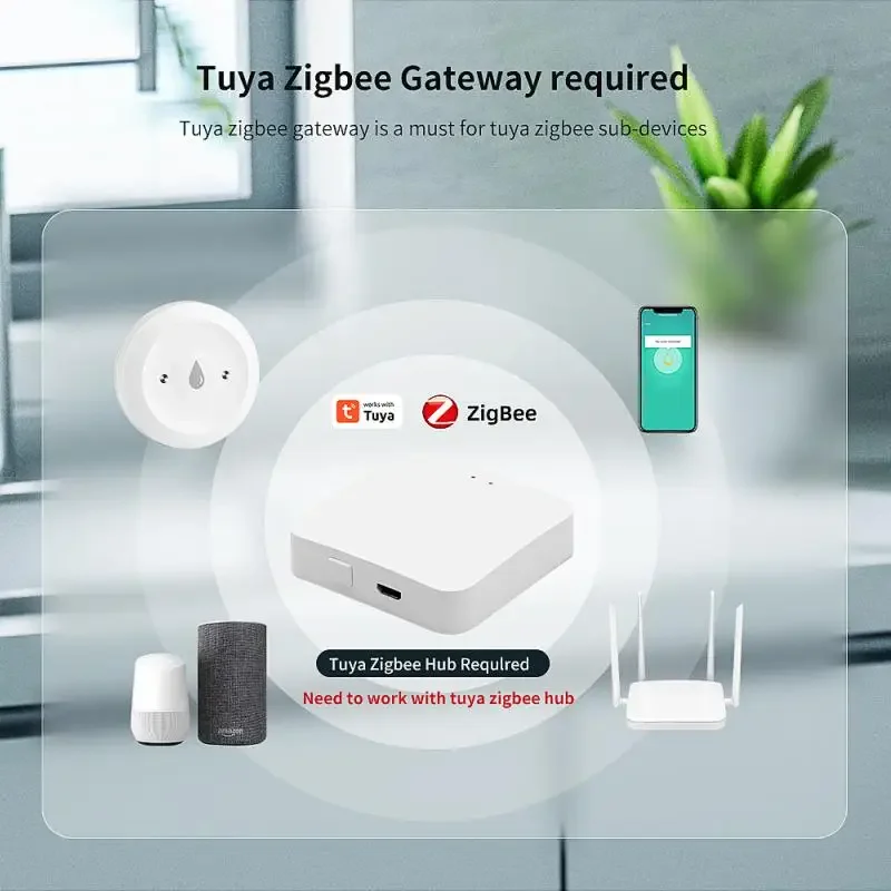 Tuya Zigbee 스마트 누수 센서 홍수 누출 센서 - Smart Home Water Level Sensor 리뷰 및 가격
