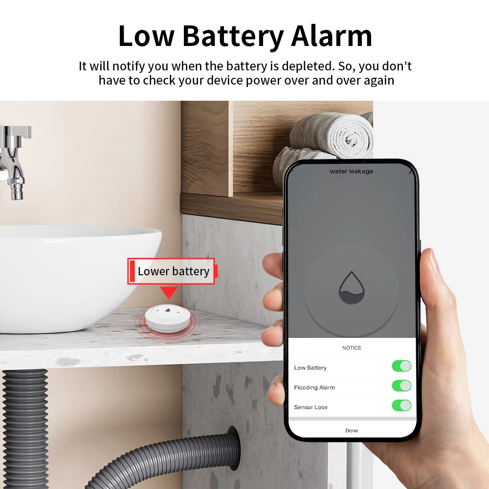 Tuya Zigbee 스마트 누수 센서 홍수 누출 센서 - Smart Home Water Level Sensor 리뷰 및 가격