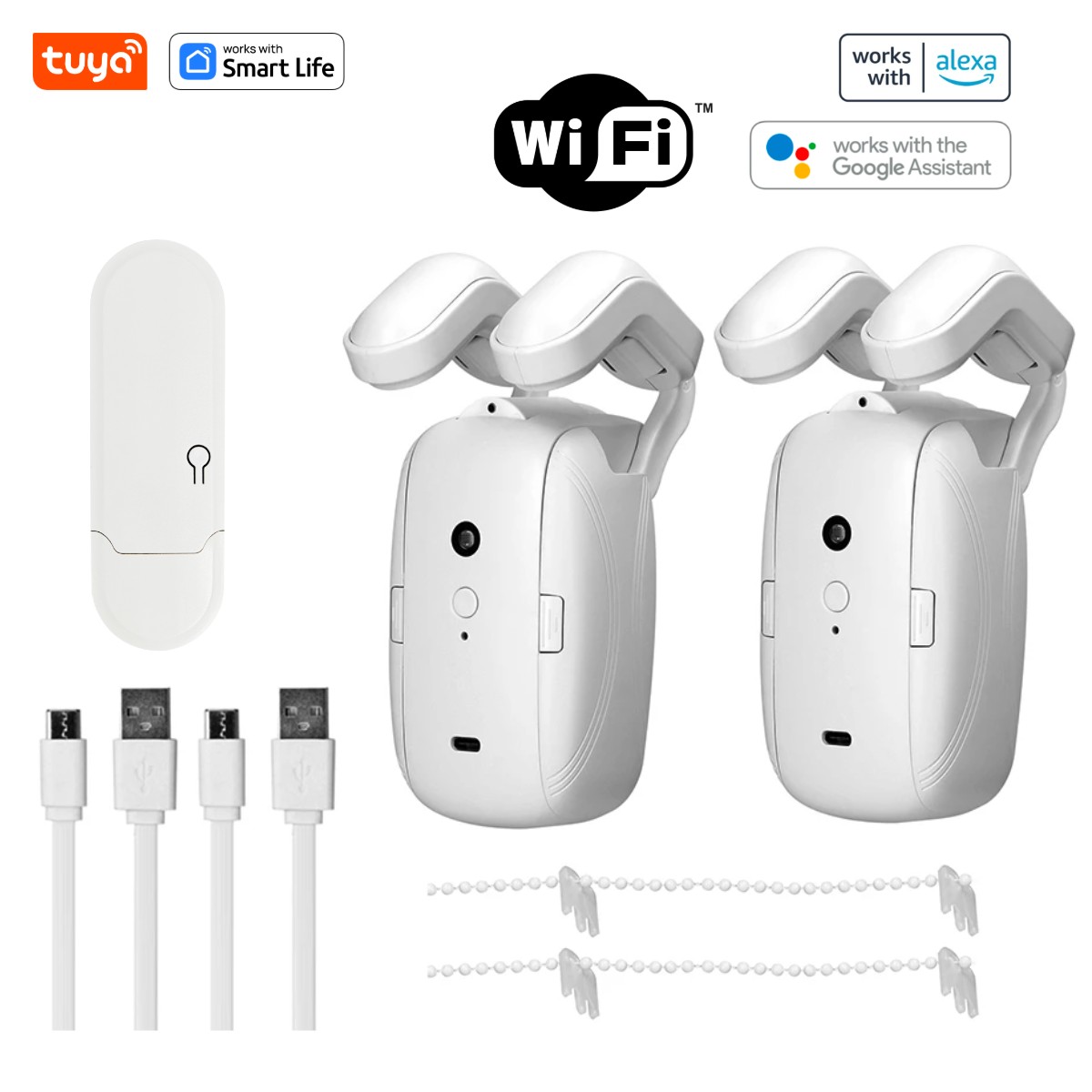 1/2개 투야 스마트 와이파이 커튼 로봇 (허브 포함  - Smart Home Website 리뷰 및 가격