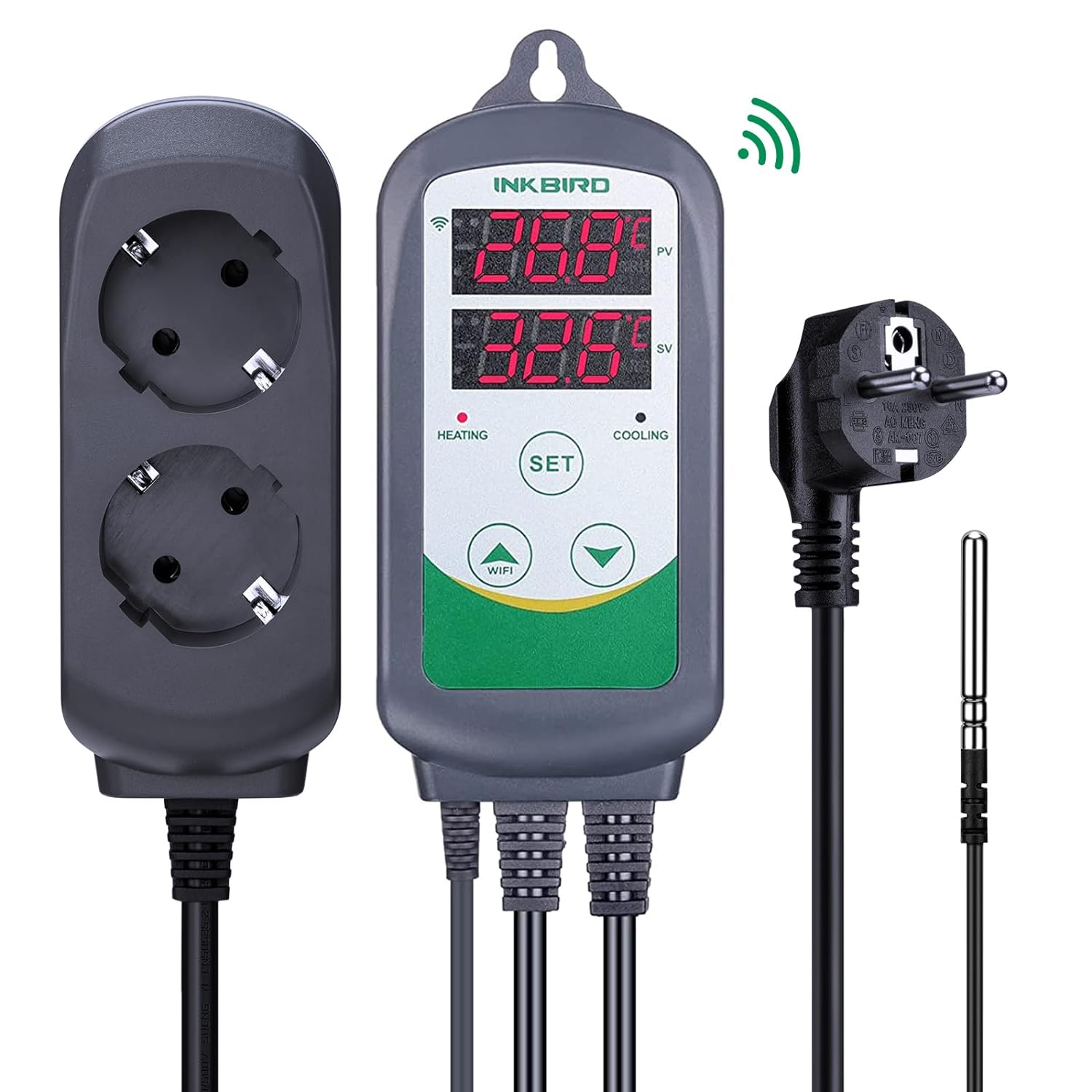 INKBIRD ITC-308-WiFi 디지털 온도 컨트 - Wifi Smart Plug 리뷰 및 가격
