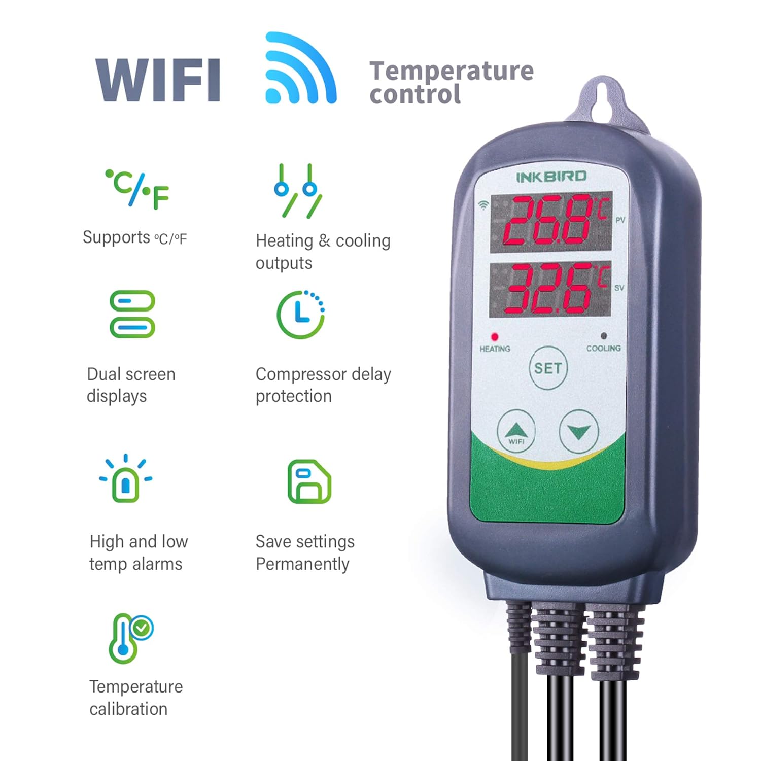INKBIRD ITC-308-WiFi 디지털 온도 컨트 - Wifi Smart Plug 리뷰 및 가격
