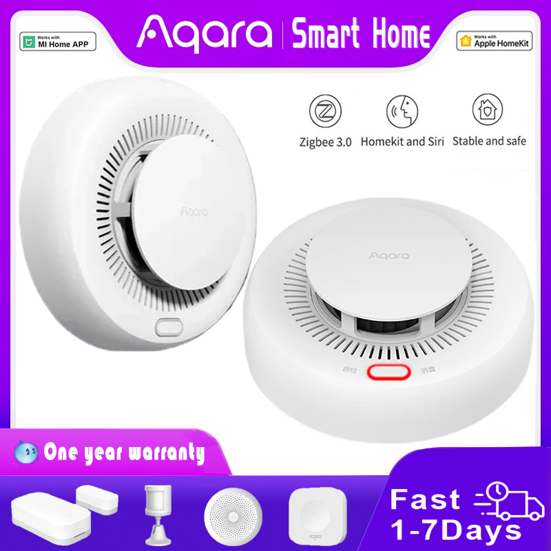 새로운 Aqara 연기 감지기 Zigbee 스마트 화재 - Smart Home Hub Apple 리뷰 및 가격