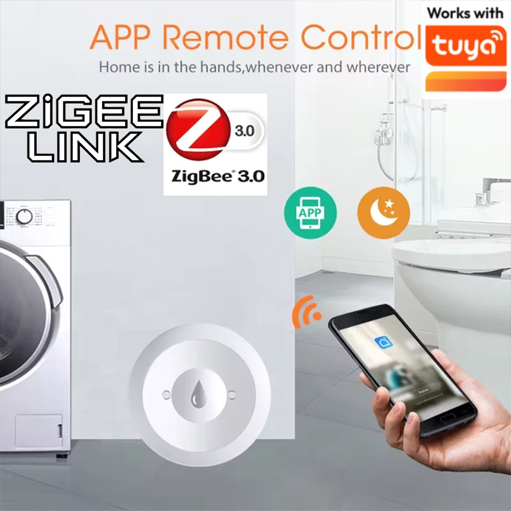 Tuya ZigBee 3.0 스마트 누수 센서 오버플로 - Smart Home Zigbee 3.0 리뷰 및 가격