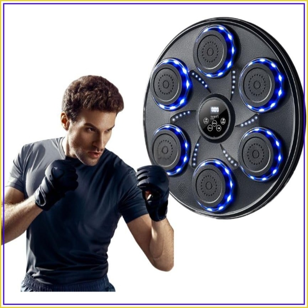 스마트 뮤직 복싱 머신 (글러브, 블루투스, LED 조 - Smart Home Gym 리뷰 및 가격