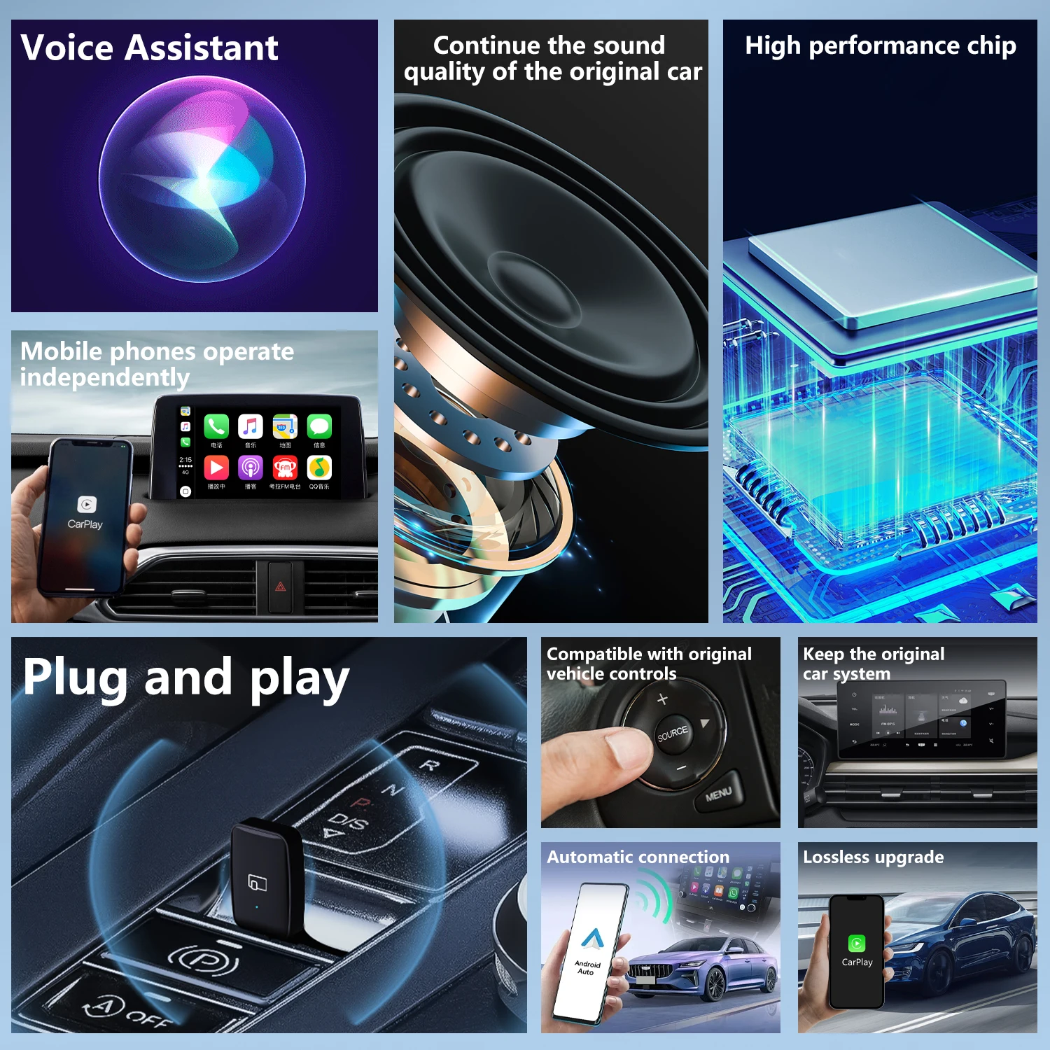 2025 신형 무선 카플레이 안드로이드 오토 무선 어댑 - Wifi Smart Plug 리뷰 및 가격