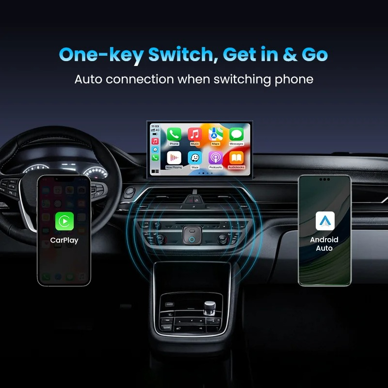 CA525-M 미니 유선-무선 CarPlay 어댑터 플 - Wifi Smart Plug 리뷰 및 가격