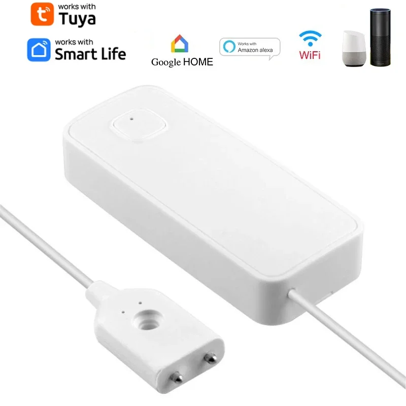 Tuya 스마트 홈 WiFi 누수 감지기 수위 경보 전 - Smart Home Water Level Sensor 리뷰 및 가격