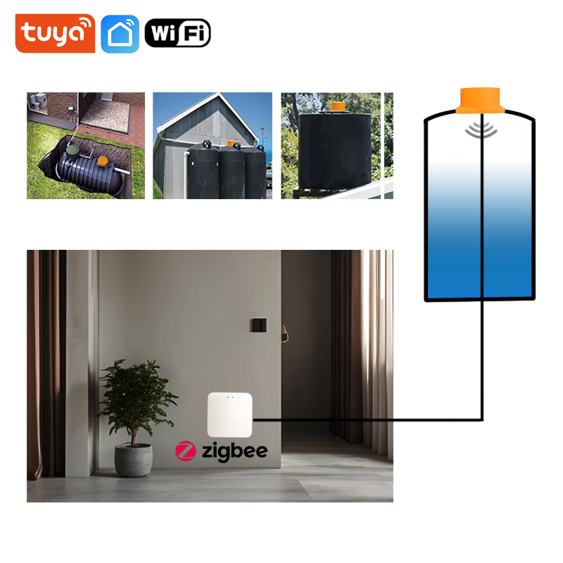 ME201WZ 무선 Zigbee Tuya 모바일 App - Smart Home Water Level Sensor 리뷰 및 가격